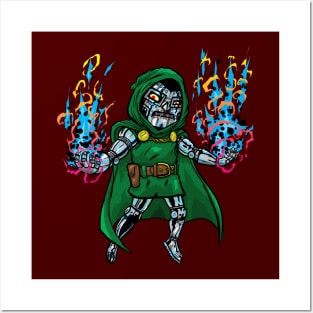 Chibi Doctor Doom Posters and Art